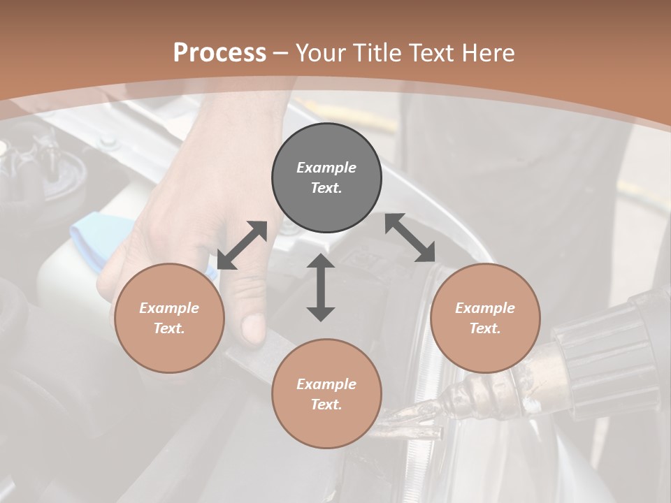 Equipment Silver Repair PowerPoint Template