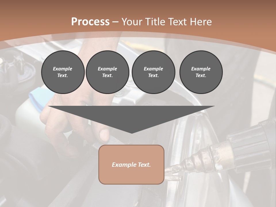 Equipment Silver Repair PowerPoint Template