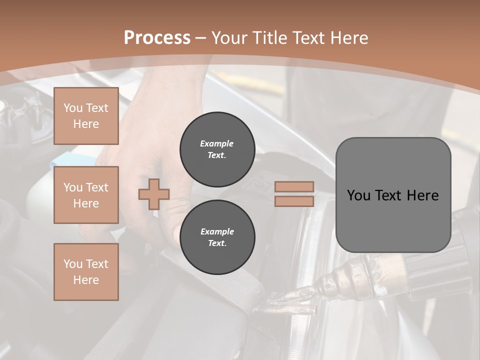 Equipment Silver Repair PowerPoint Template