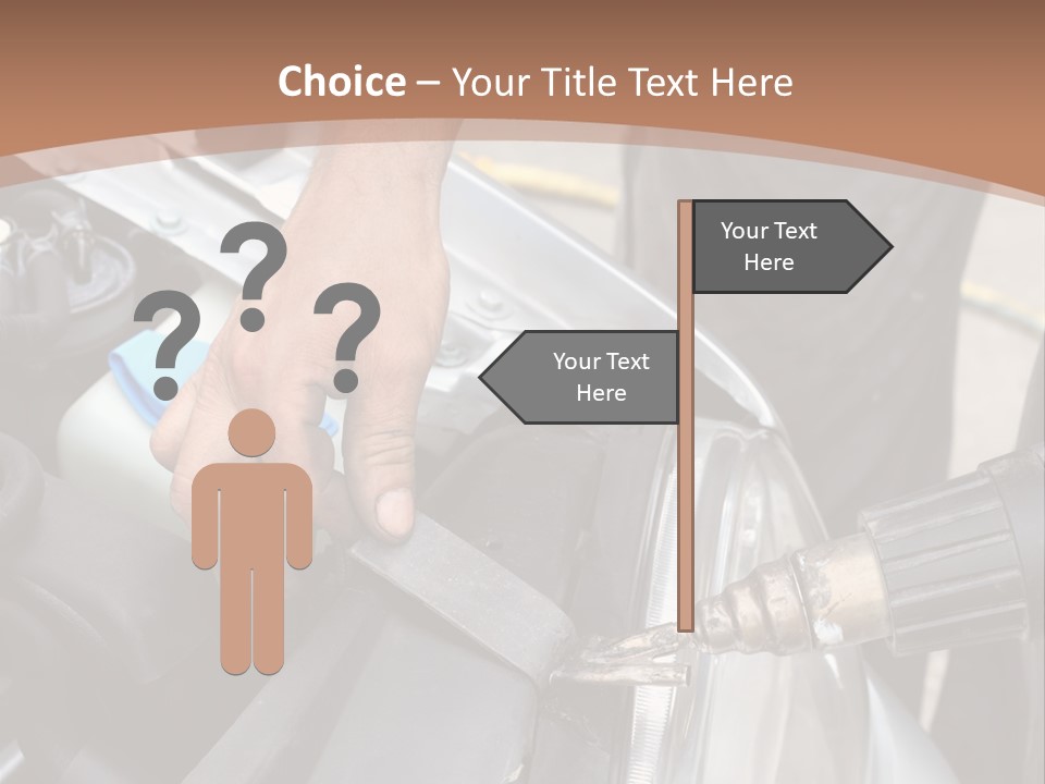 Equipment Silver Repair PowerPoint Template