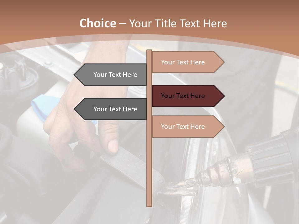 Equipment Silver Repair PowerPoint Template