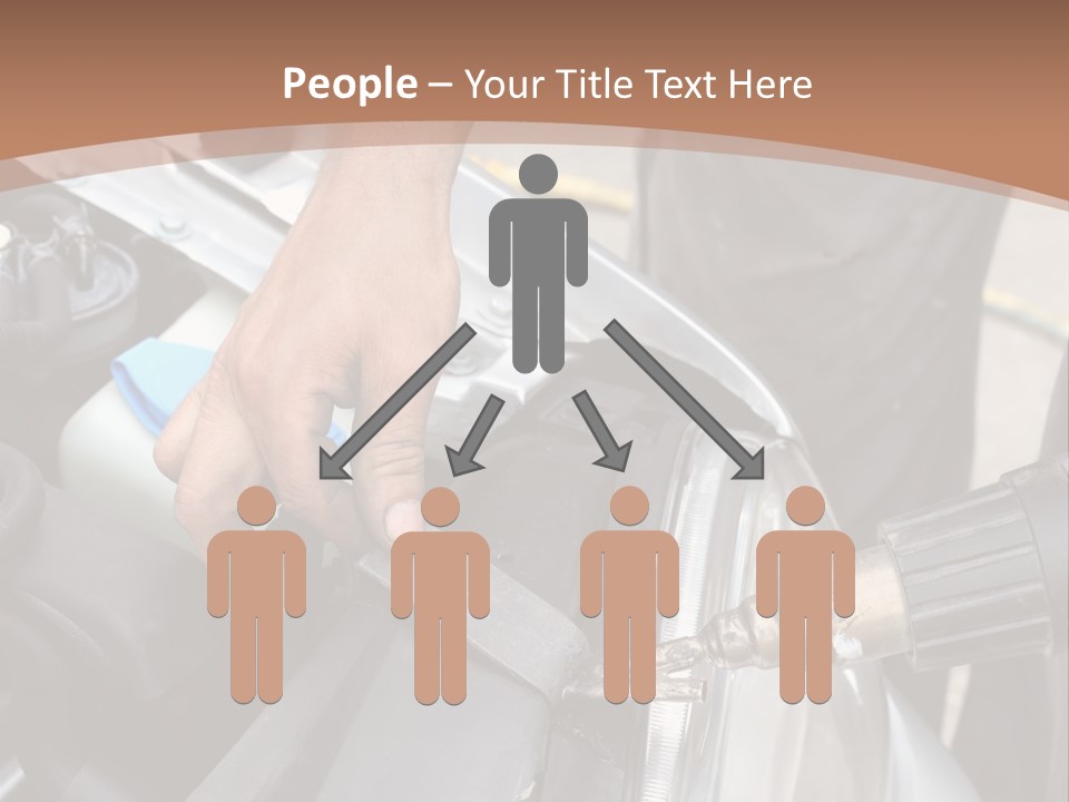 Equipment Silver Repair PowerPoint Template