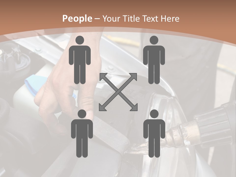 Equipment Silver Repair PowerPoint Template