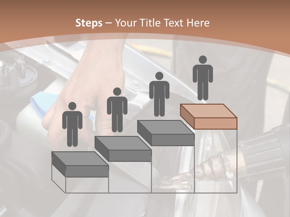 Equipment Silver Repair PowerPoint Template