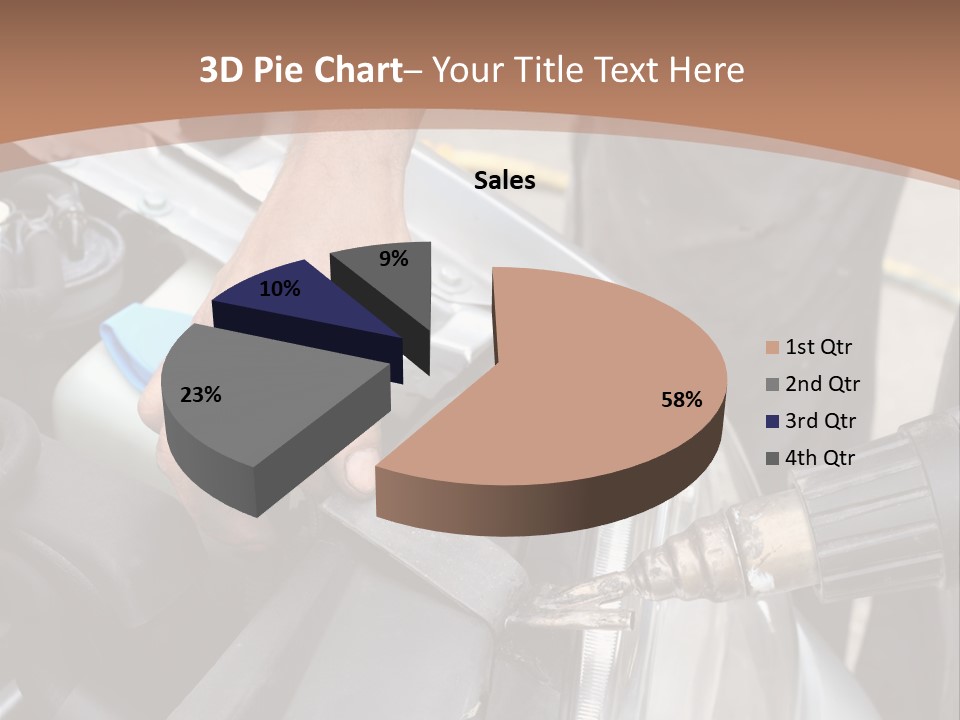 Equipment Silver Repair PowerPoint Template