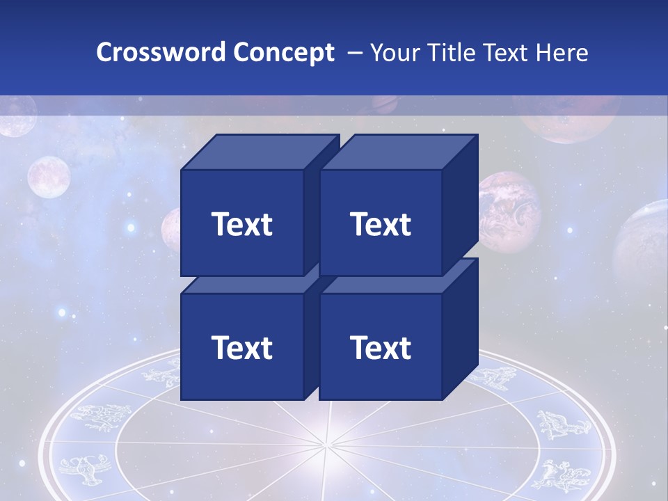Planets Stars Mystical PowerPoint Template