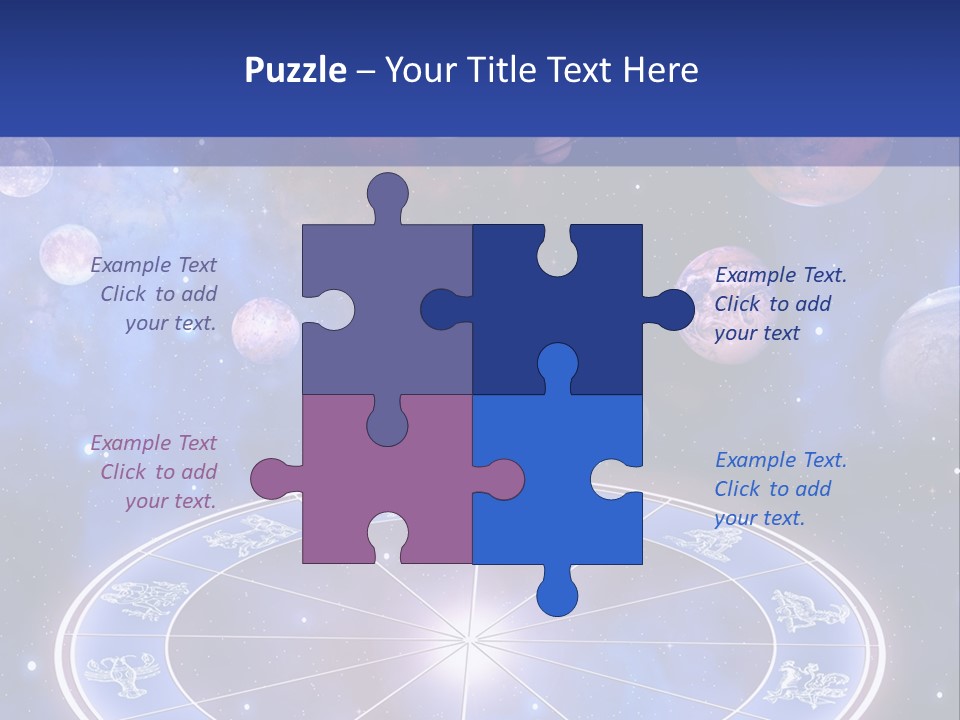 Planets Stars Mystical PowerPoint Template