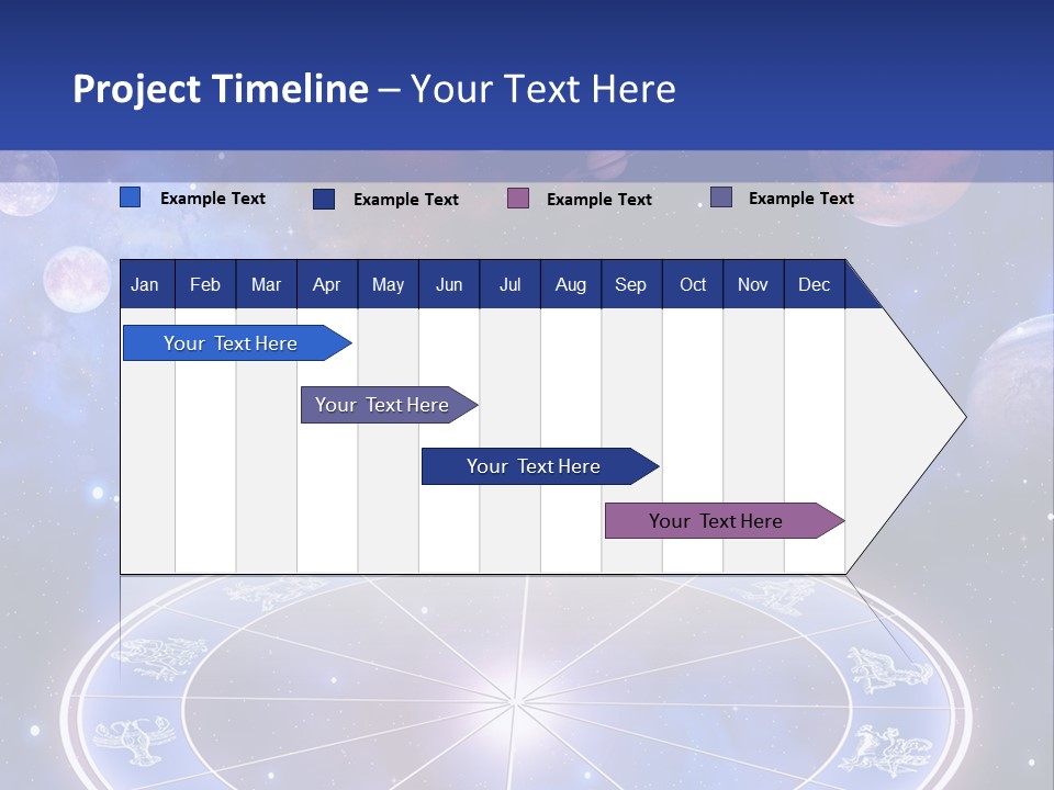 Planets Stars Mystical PowerPoint Template