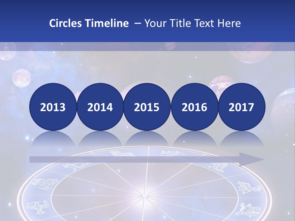 Planets Stars Mystical PowerPoint Template