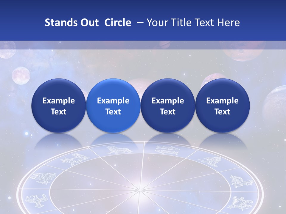 Planets Stars Mystical PowerPoint Template