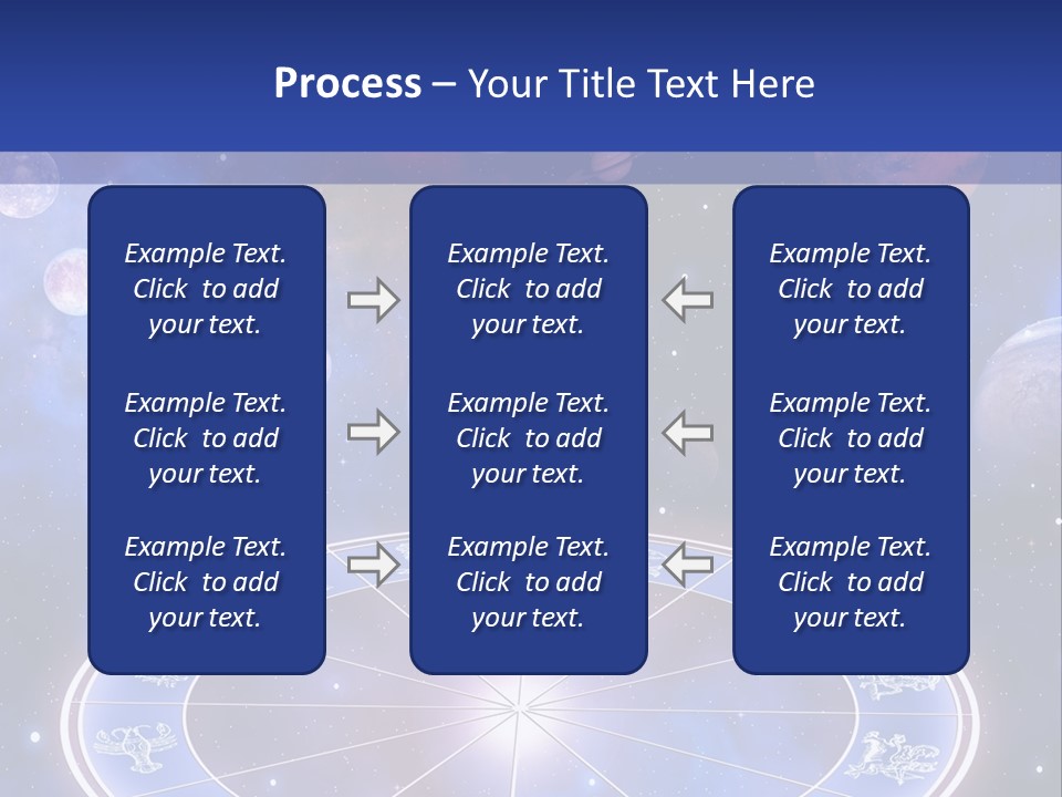 Planets Stars Mystical PowerPoint Template