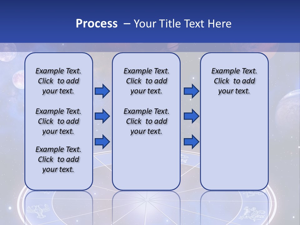 Planets Stars Mystical PowerPoint Template