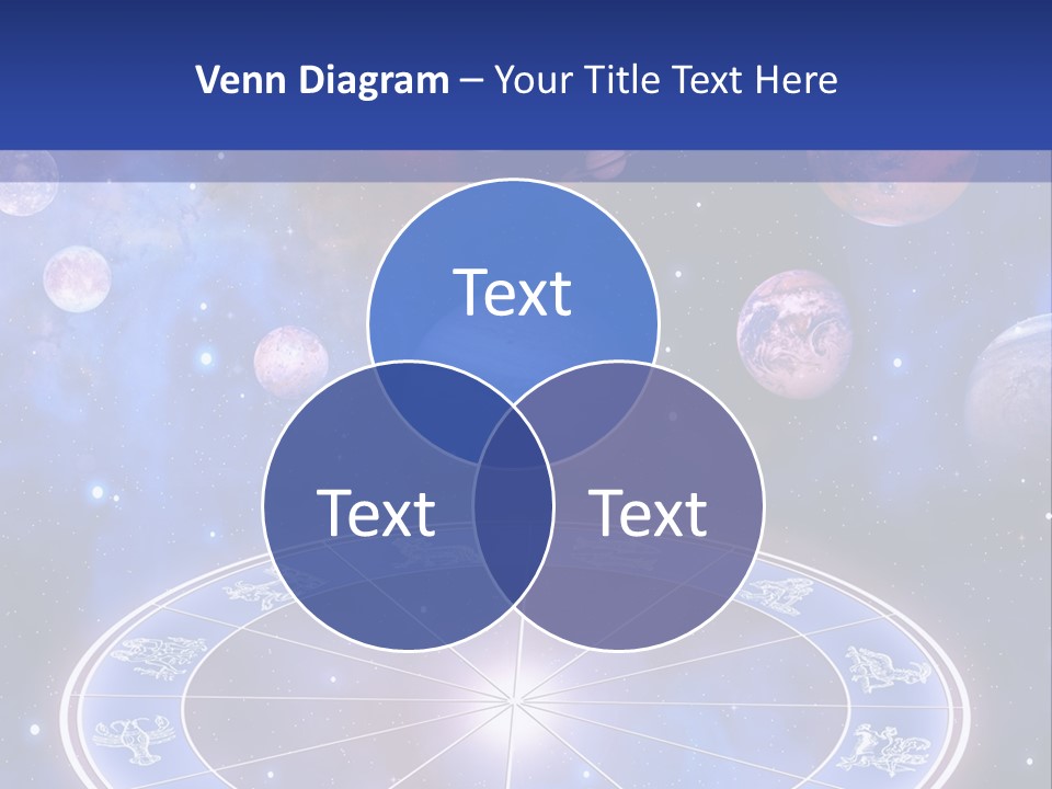 Planets Stars Mystical PowerPoint Template