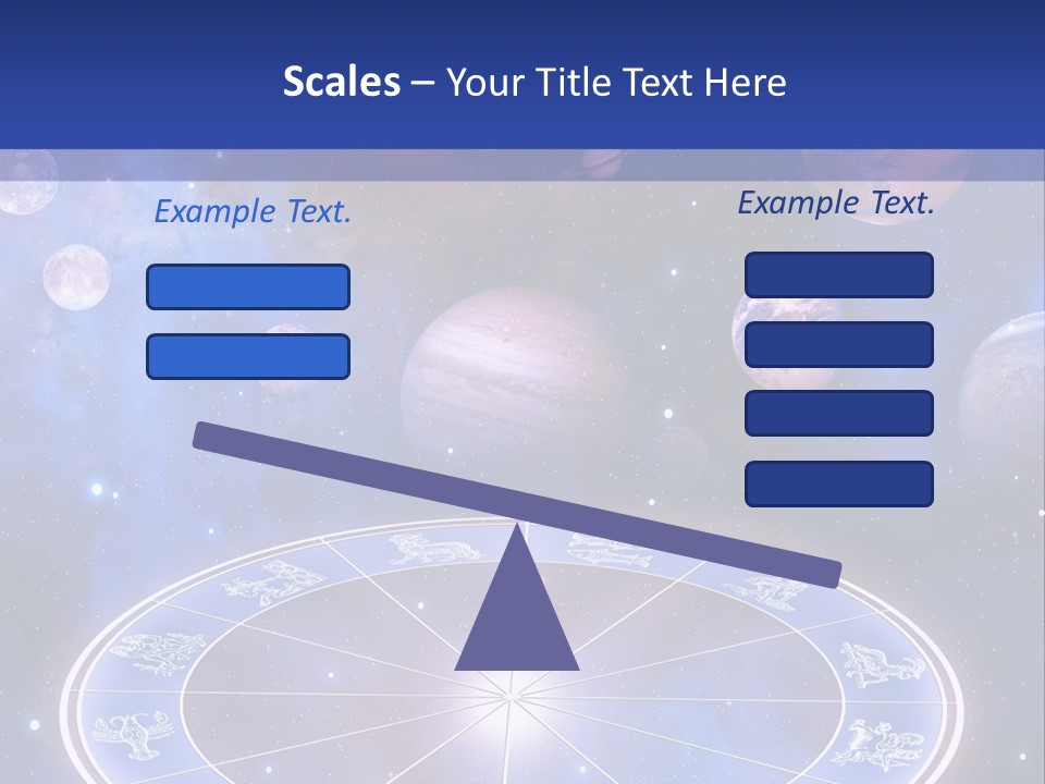 Planets Stars Mystical PowerPoint Template