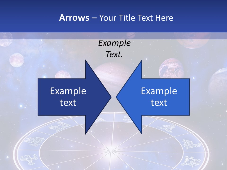 Planets Stars Mystical PowerPoint Template