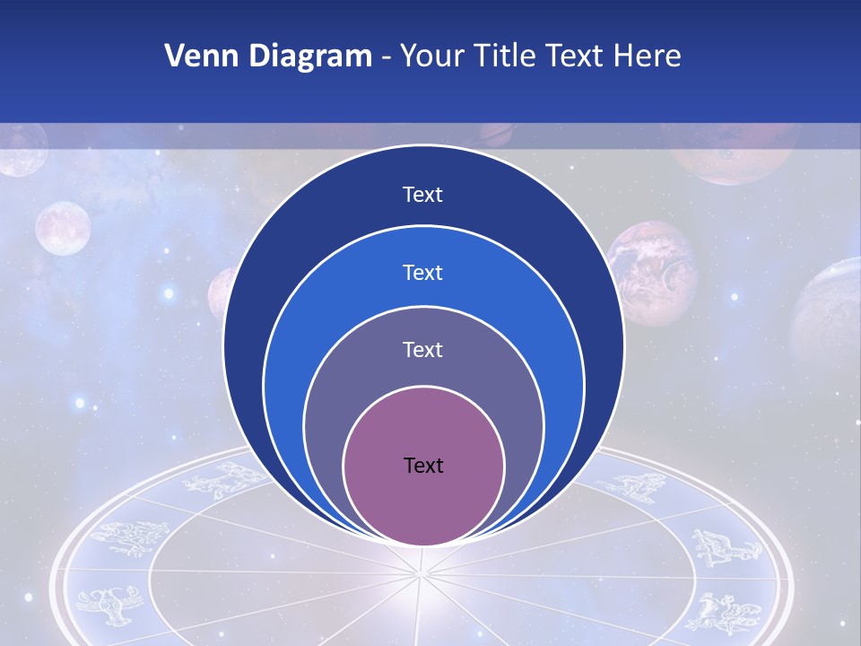 Planets Stars Mystical PowerPoint Template