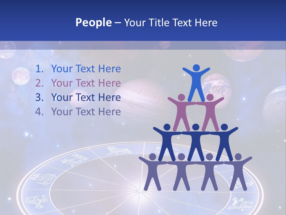 Planets Stars Mystical PowerPoint Template