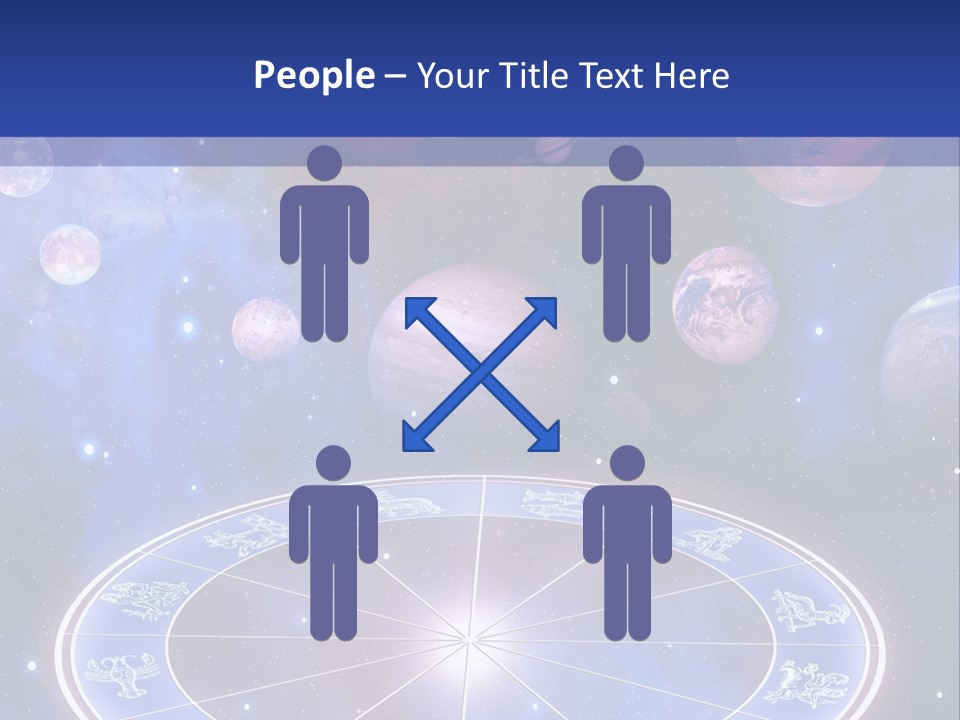 Planets Stars Mystical PowerPoint Template