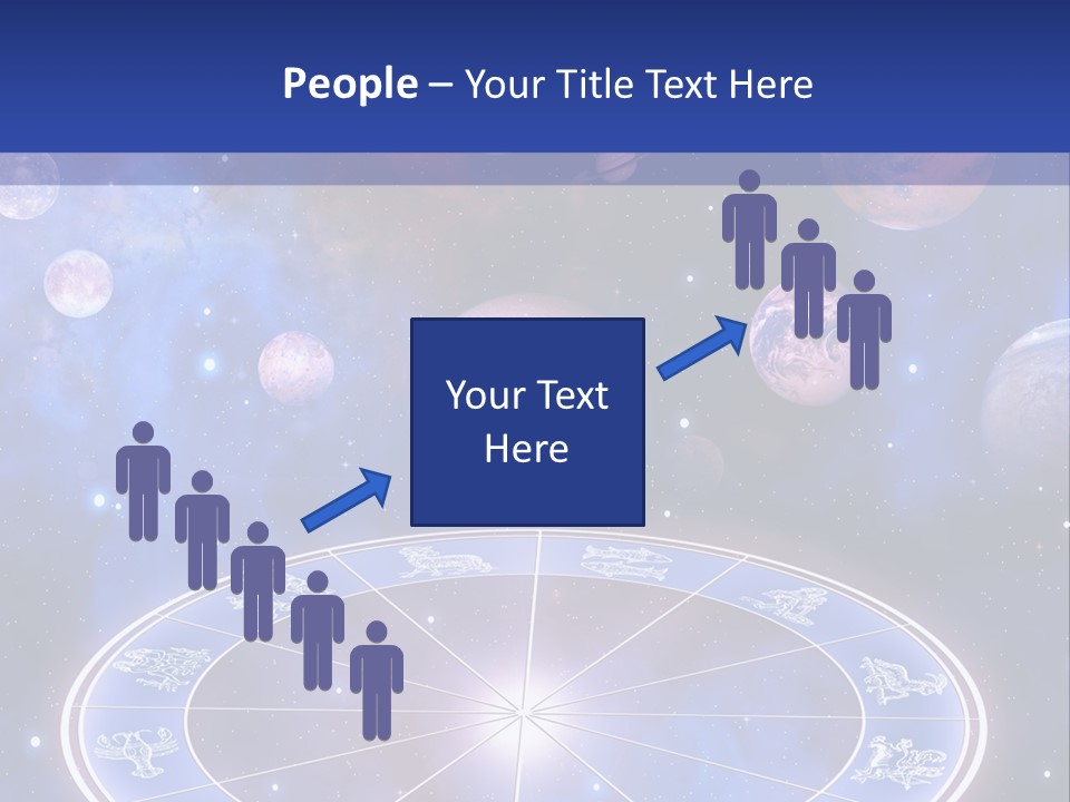 Planets Stars Mystical PowerPoint Template