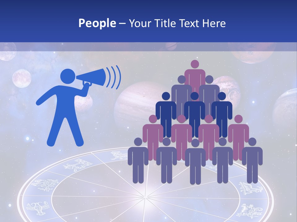 Planets Stars Mystical PowerPoint Template