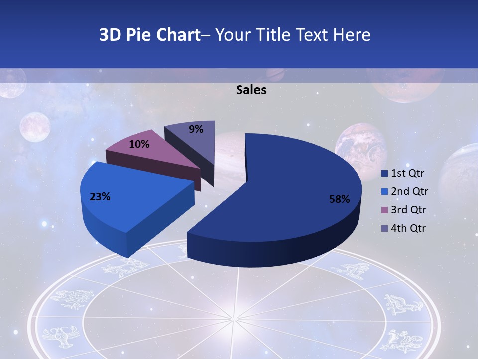 Planets Stars Mystical PowerPoint Template
