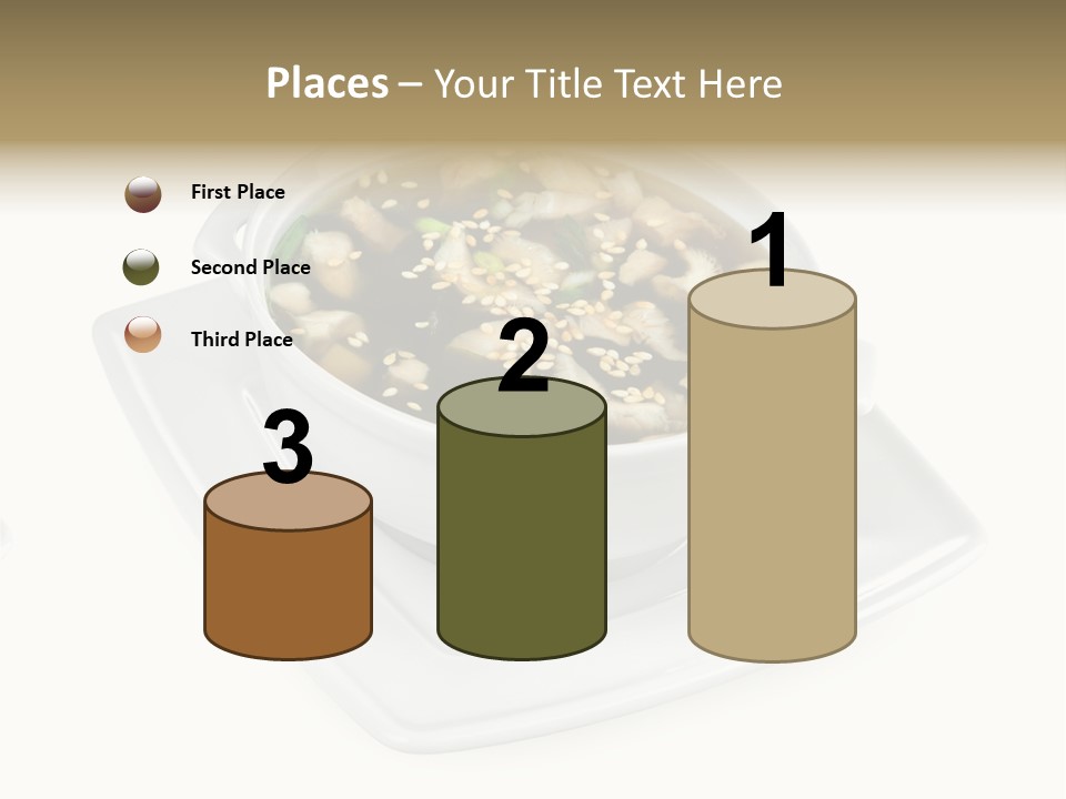 Crowd Smiling Race PowerPoint Template