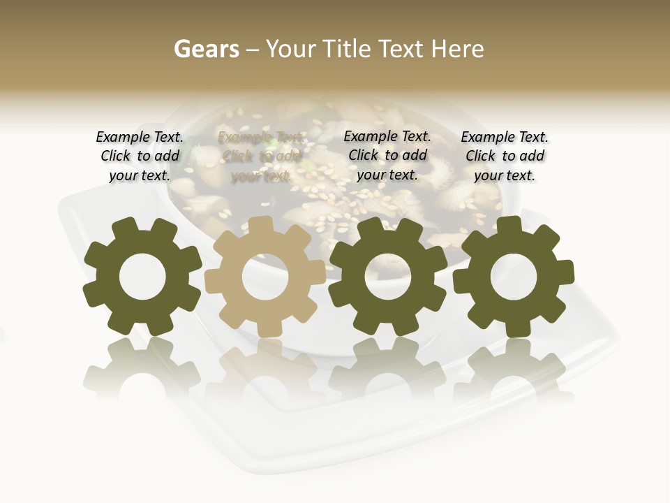 Crowd Smiling Race PowerPoint Template