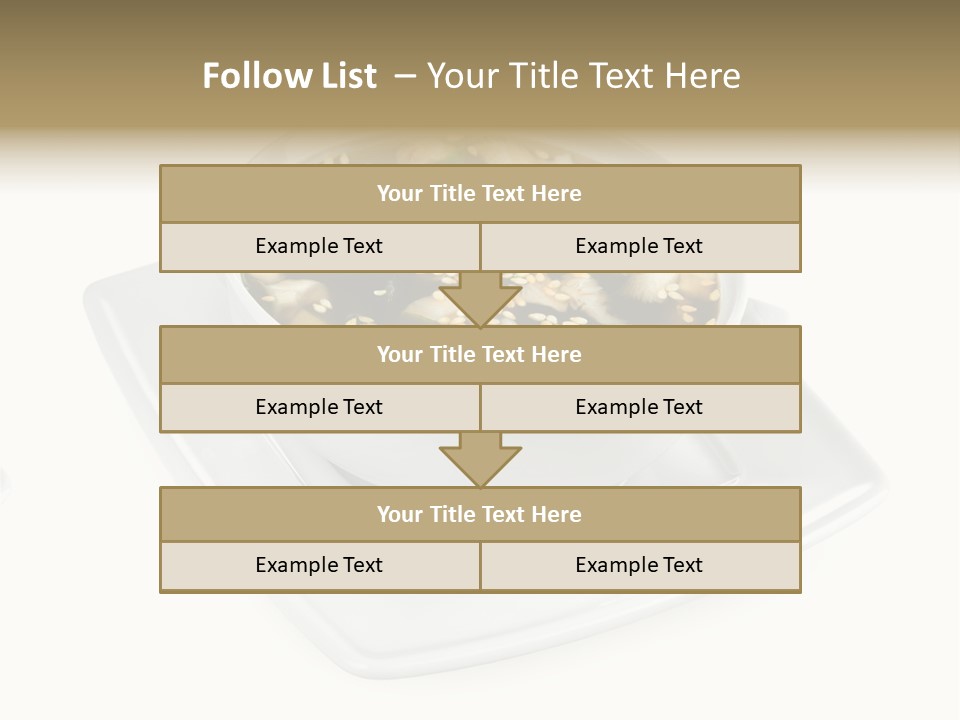 Crowd Smiling Race PowerPoint Template