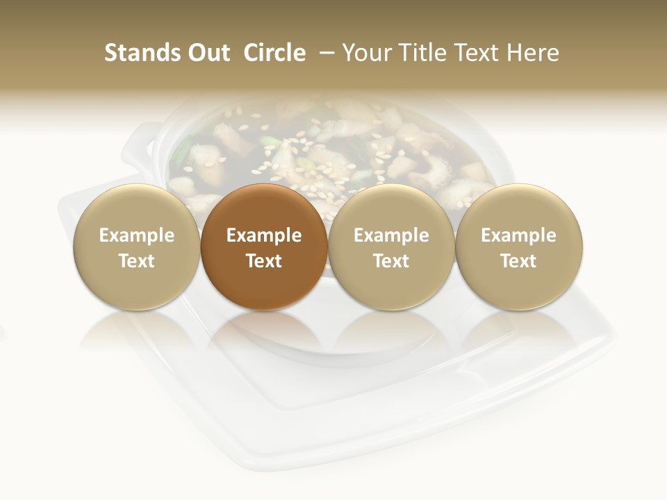 Crowd Smiling Race PowerPoint Template