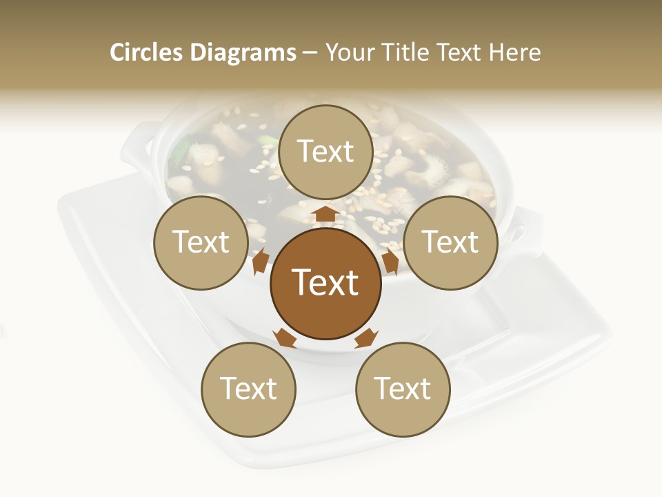 Crowd Smiling Race PowerPoint Template