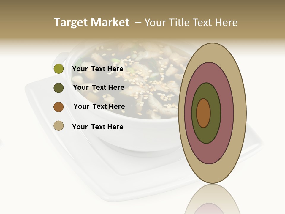 Crowd Smiling Race PowerPoint Template