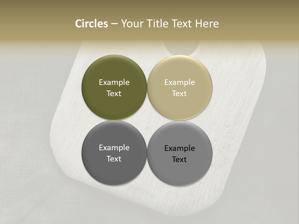 A Dog Tag On A Gray Background Powerpoint Template PowerPoint Template