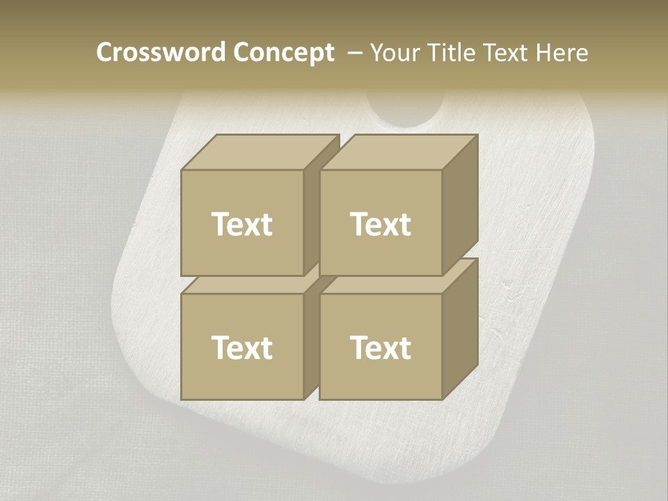 A Dog Tag On A Gray Background Powerpoint Template PowerPoint Template