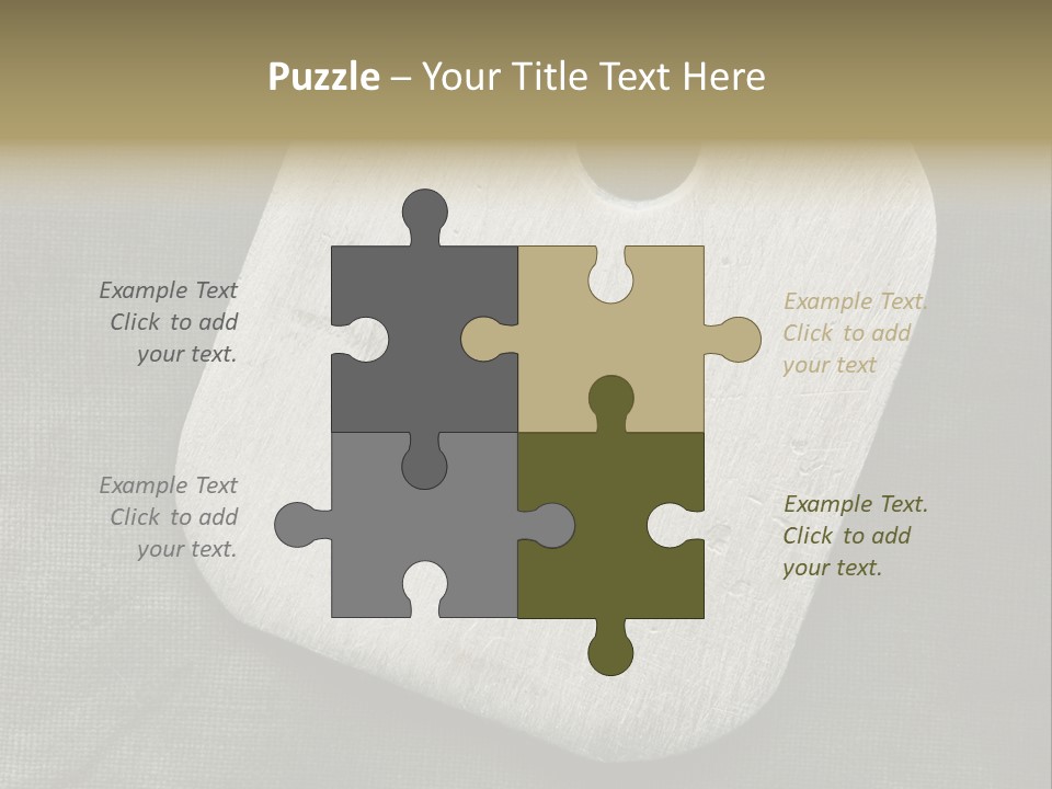 A Dog Tag On A Gray Background Powerpoint Template PowerPoint Template