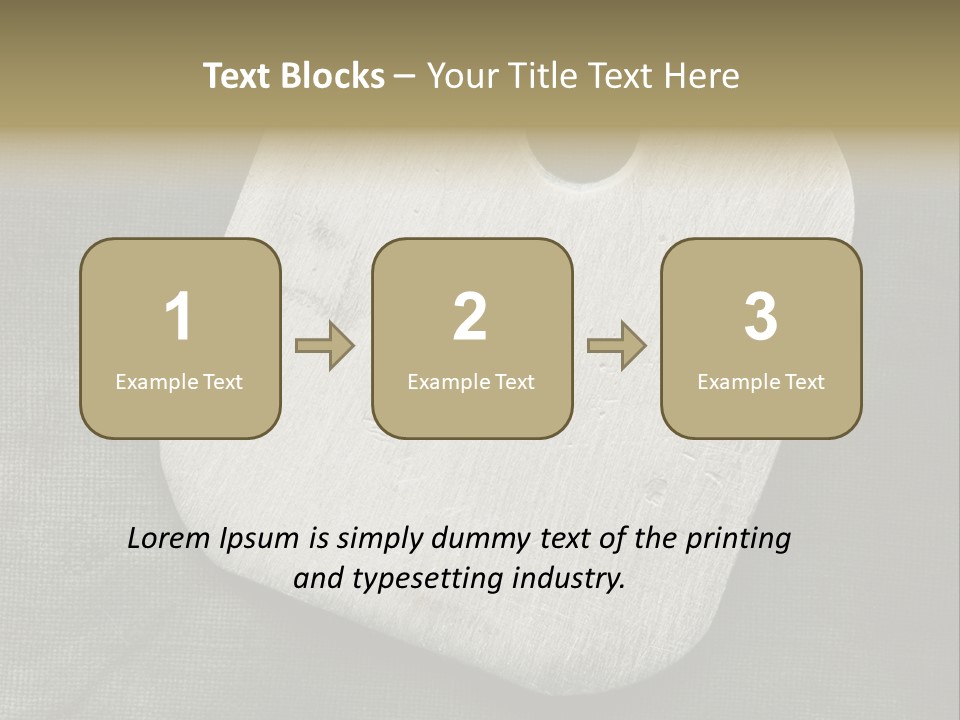 A Dog Tag On A Gray Background Powerpoint Template PowerPoint Template