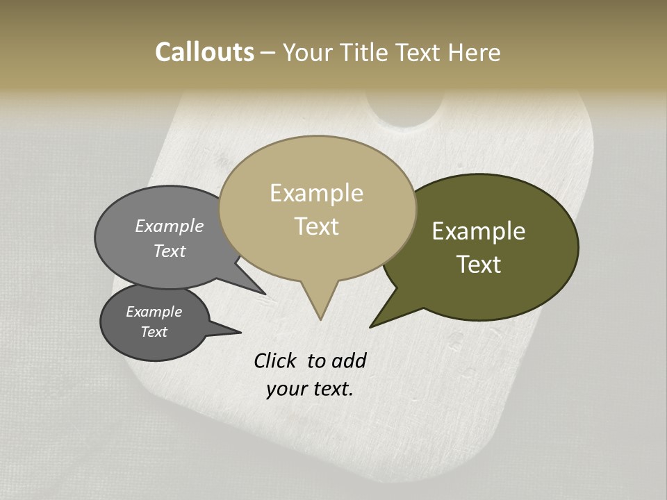 A Dog Tag On A Gray Background Powerpoint Template PowerPoint Template