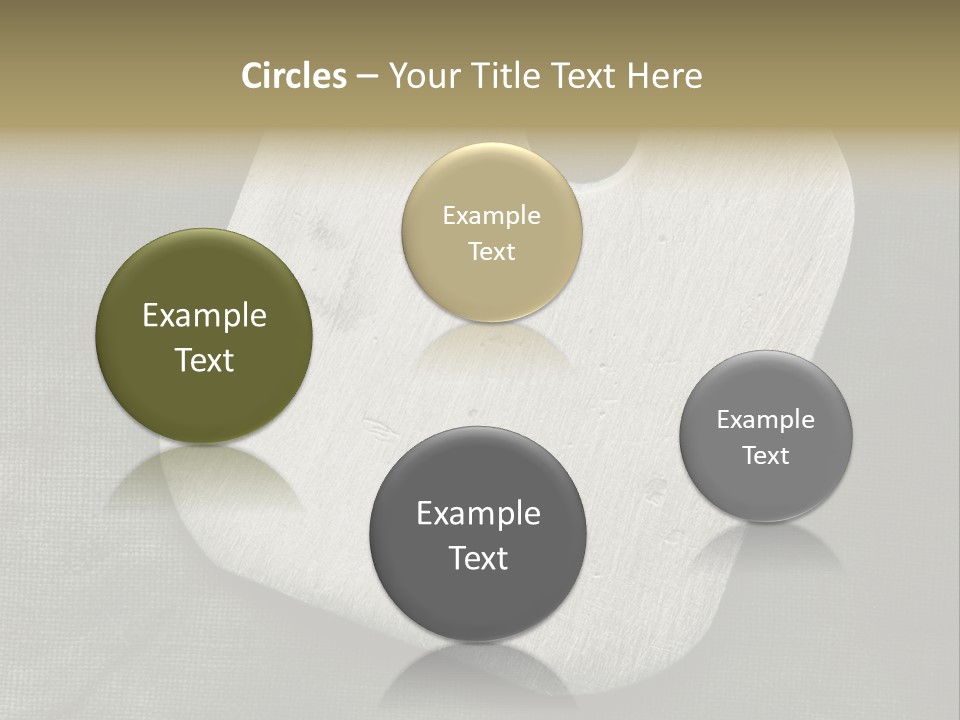 A Dog Tag On A Gray Background Powerpoint Template PowerPoint Template