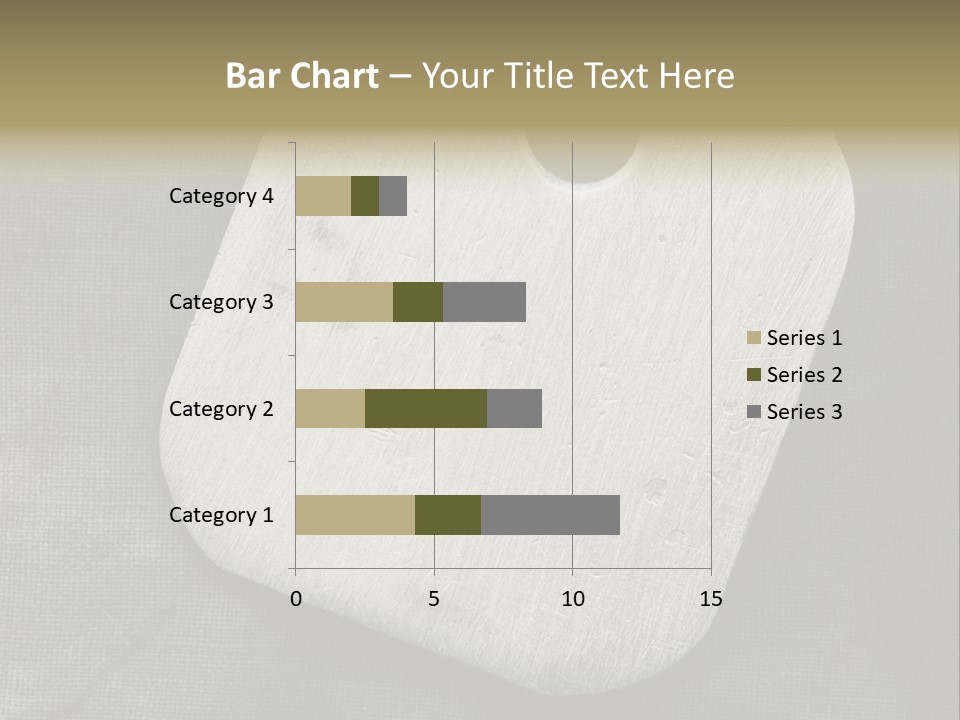 A Dog Tag On A Gray Background Powerpoint Template PowerPoint Template