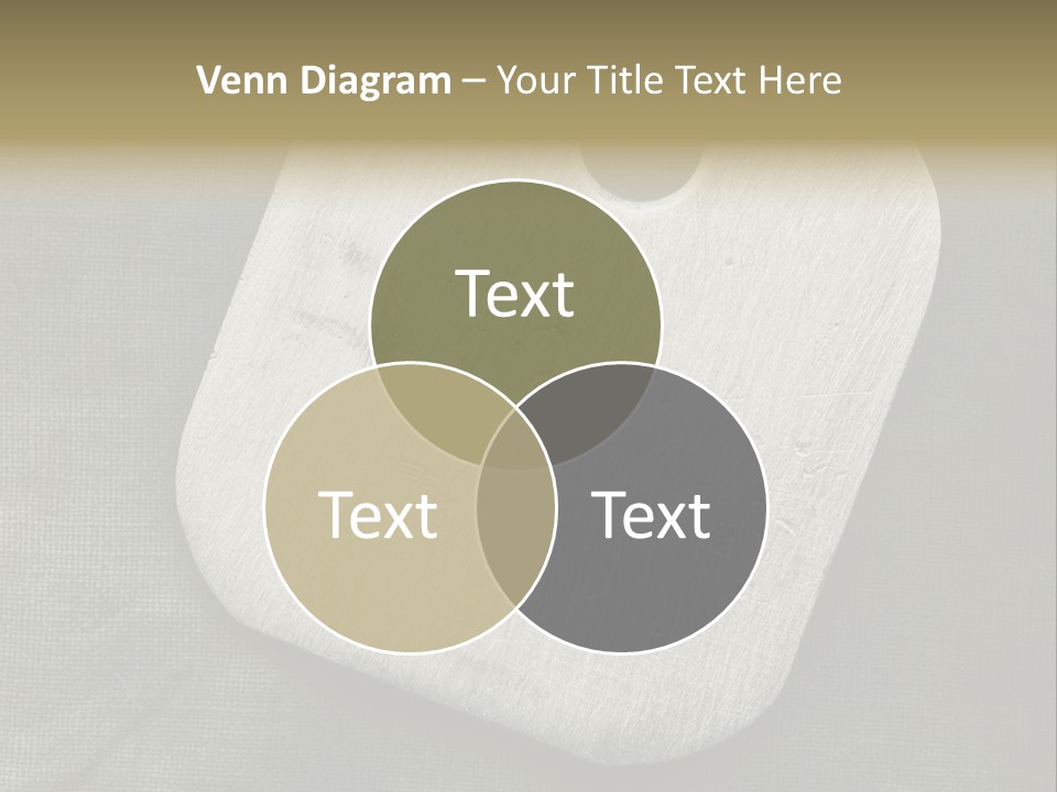 A Dog Tag On A Gray Background Powerpoint Template PowerPoint Template