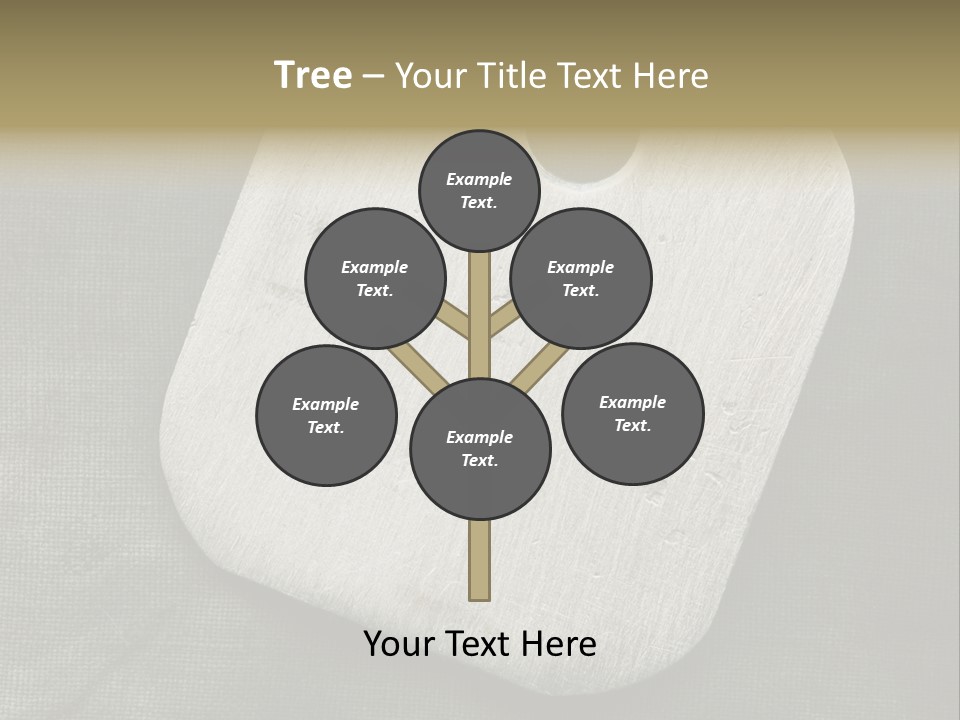 A Dog Tag On A Gray Background Powerpoint Template PowerPoint Template