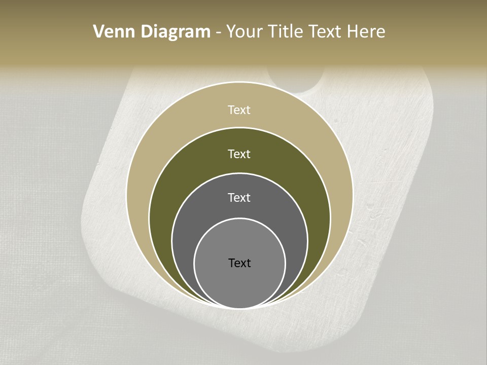 A Dog Tag On A Gray Background Powerpoint Template PowerPoint Template