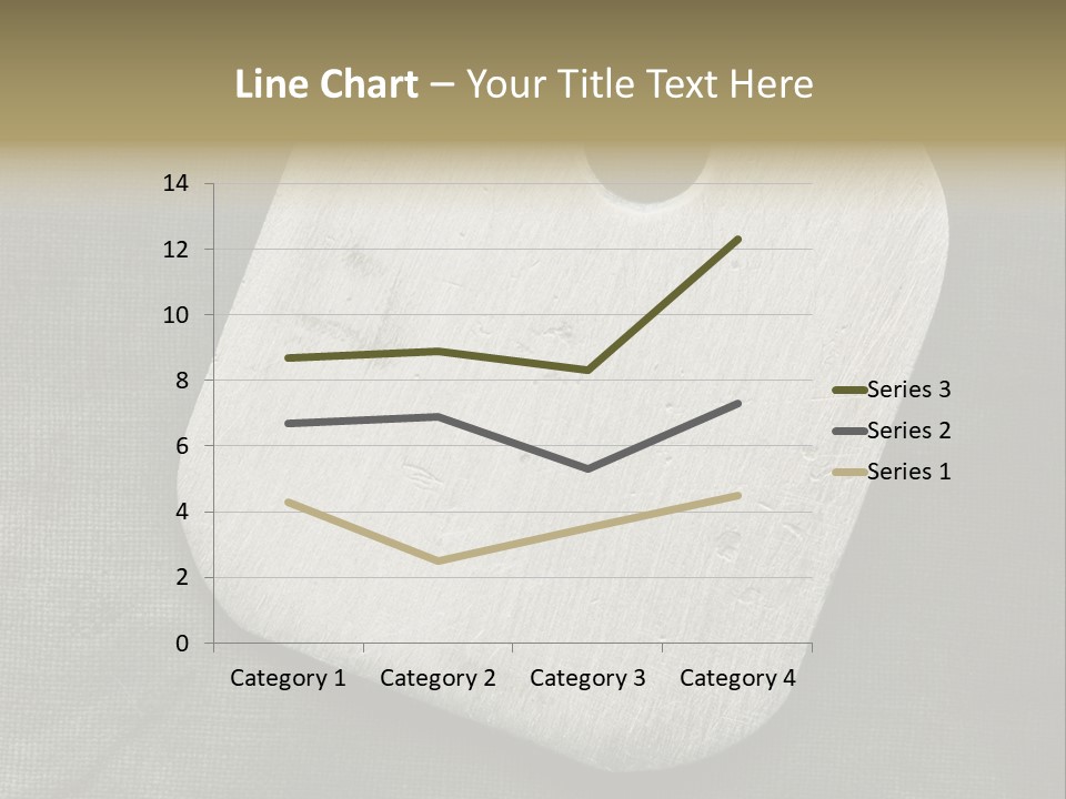 A Dog Tag On A Gray Background Powerpoint Template PowerPoint Template