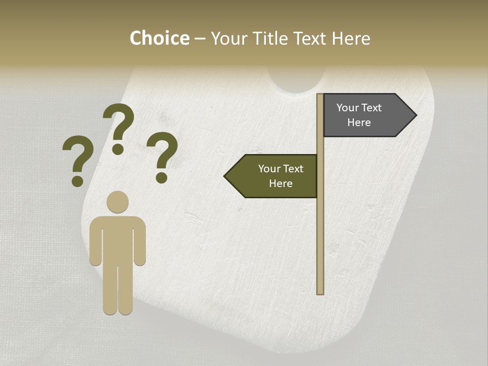 A Dog Tag On A Gray Background Powerpoint Template PowerPoint Template