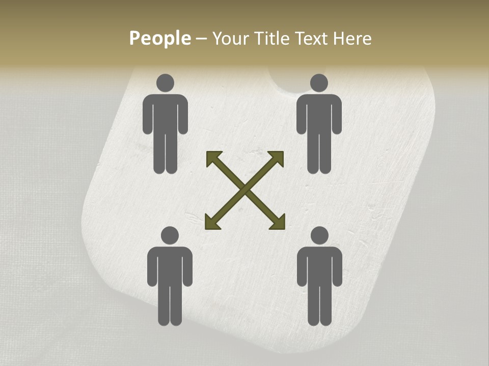 A Dog Tag On A Gray Background Powerpoint Template PowerPoint Template