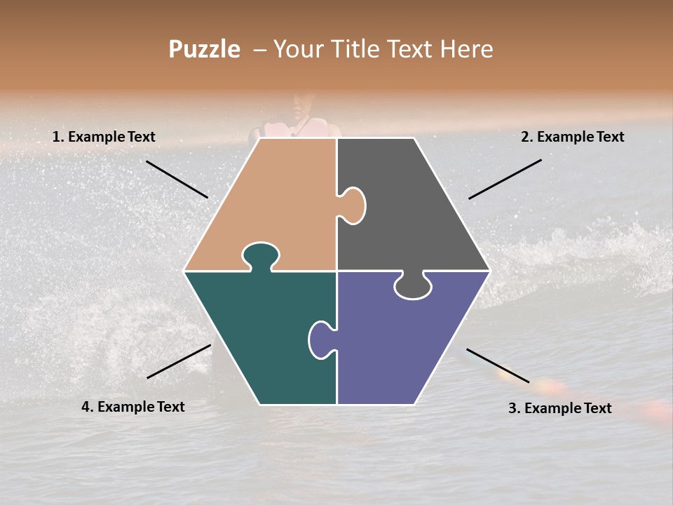 Querformat Line Ballsport PowerPoint Template