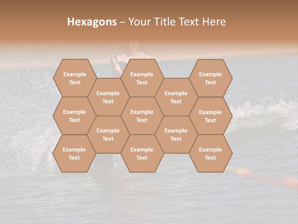 Querformat Line Ballsport PowerPoint Template