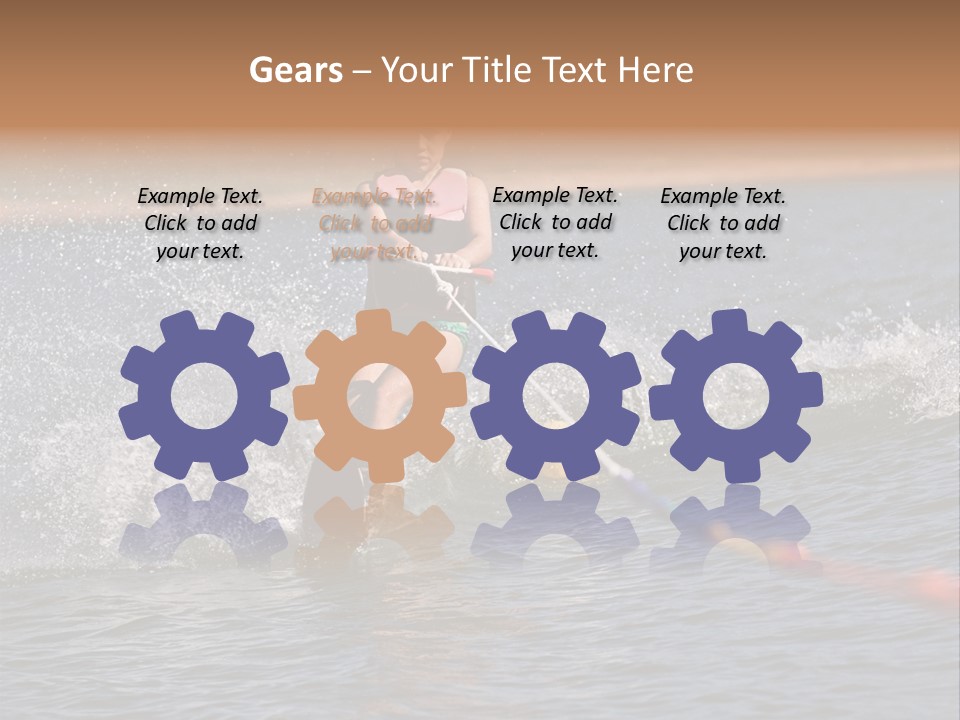 Querformat Line Ballsport PowerPoint Template