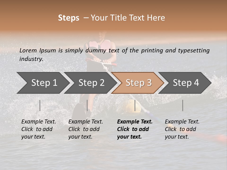 Querformat Line Ballsport PowerPoint Template