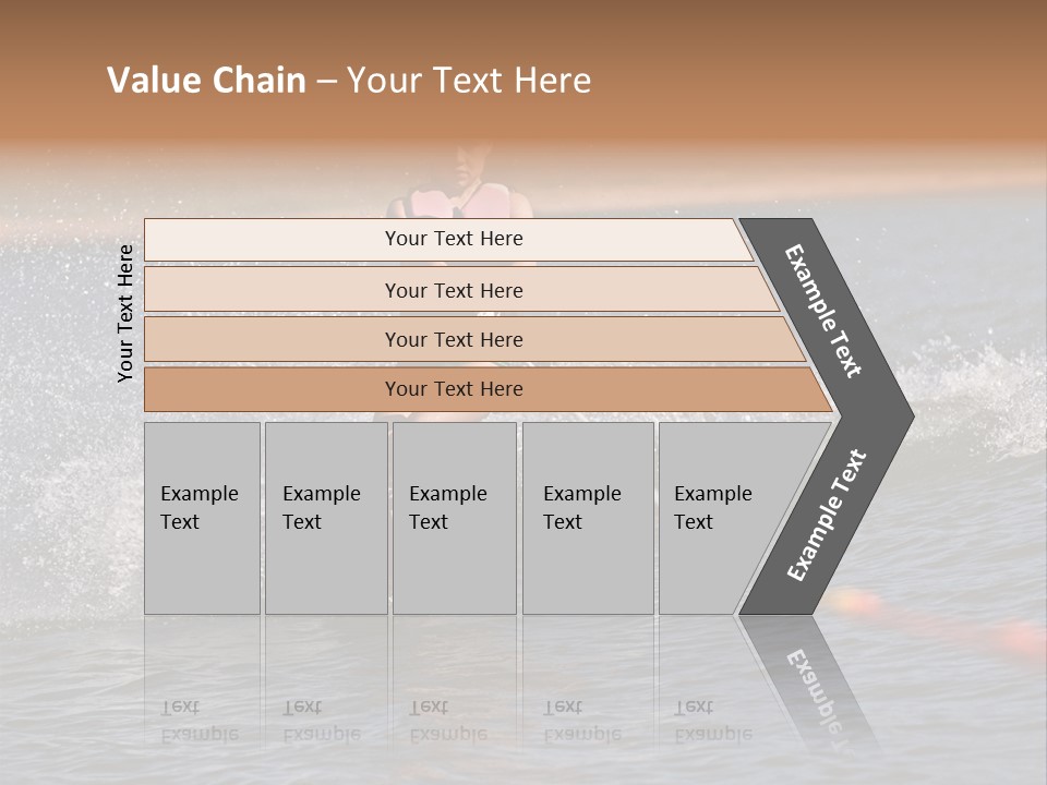 Querformat Line Ballsport PowerPoint Template