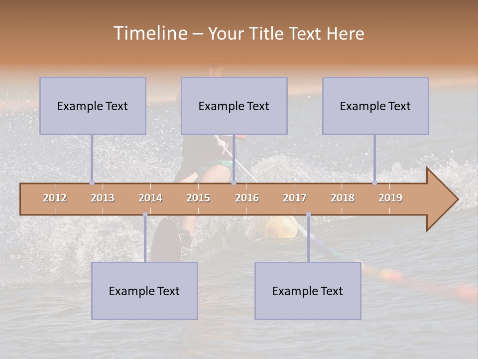 Querformat Line Ballsport PowerPoint Template